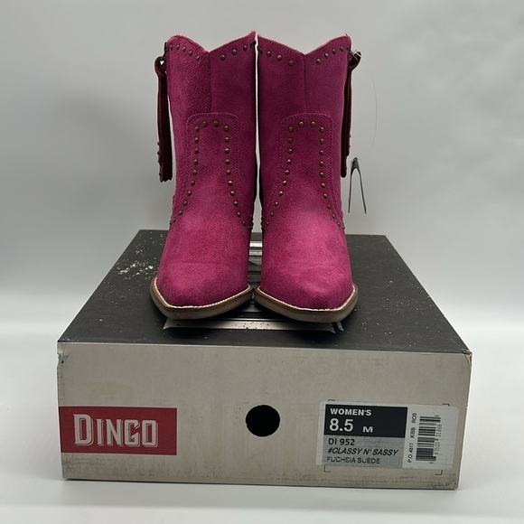 797- Dingo Suede Ankle Women's Boots Size 8.5 M NWT - Picture 9 of 10